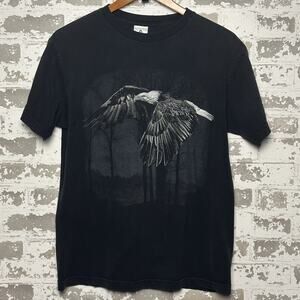 Vintage Bald Eagle Shirt Size Medium Y2K Era